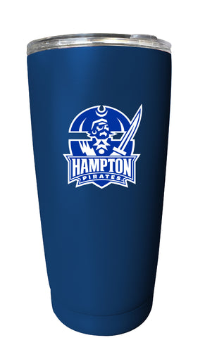 Hampton University NCAA Insulated Tumbler - 16oz Stainless Steel Travel Mug Choose Your Color