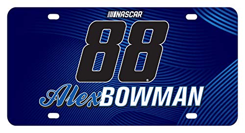 Alex Bowman #88 Nascar License Plate