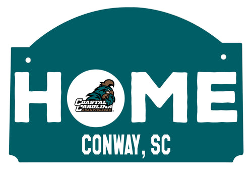 Coastal Carolina University Wood Sign with String