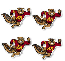 Load image into Gallery viewer, Minnesota Gophers 6-Inch Mascot Logo NCAA Vinyl Decal Sticker for Fans, Students, and Alumni
