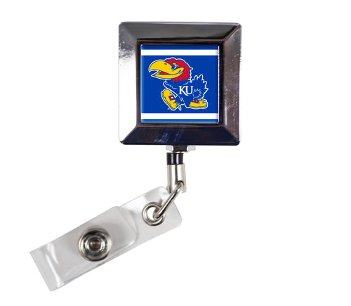 Kansas Jayhawks 2-Pack Retractable Badge Holder