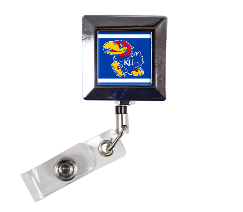 Kansas Jayhawks 2-Pack Retractable Badge Holder