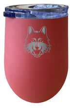 Load image into Gallery viewer, Loyola University Ramblers 12 oz Etched Insulated Wine Stainless Steel Tumbler - Choose Your Color
