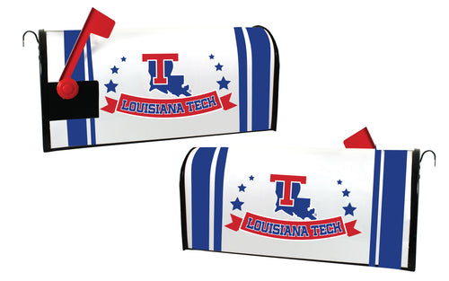 Louisiana Tech Bulldogs NCAA Officially Licensed Mailbox Cover Logo and Stripe Design