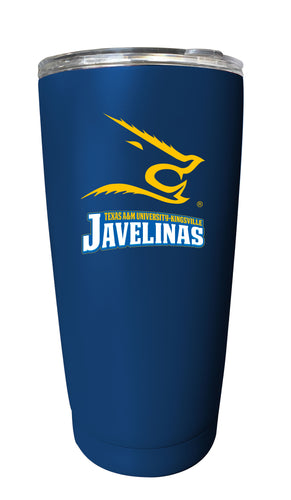 Texas A&M Kingsville Javelinas NCAA Insulated Tumbler - 16oz Stainless Steel Travel Mug Choose Your Color