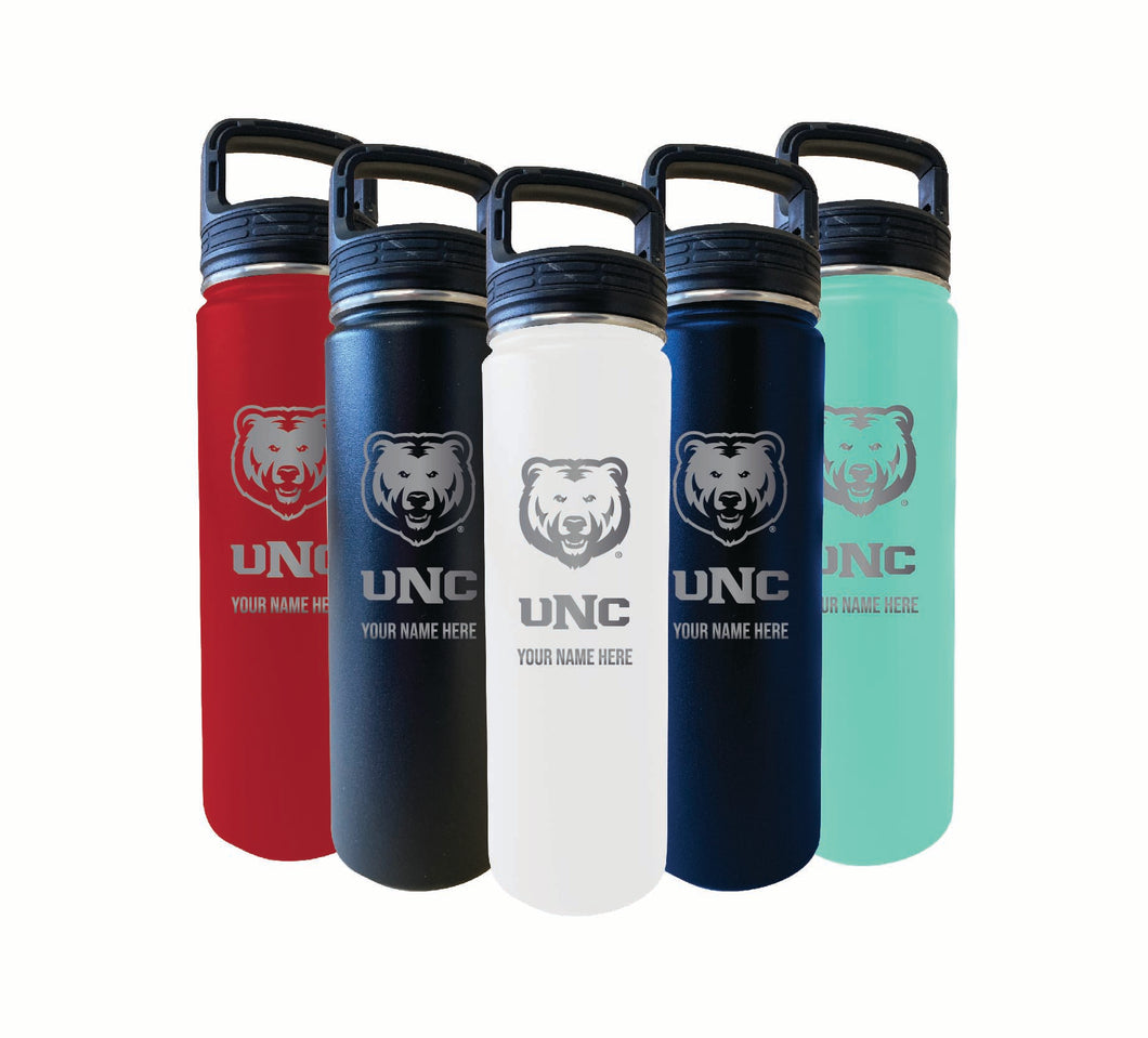 Northern Colorado Bears 32oz Signature Series Steel Tumbler - Engraved with Personalized Text