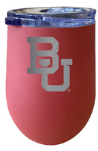 Load image into Gallery viewer, Baylor Bears 12 oz Etched Insulated Wine Stainless Steel Tumbler - Choose Your Color
