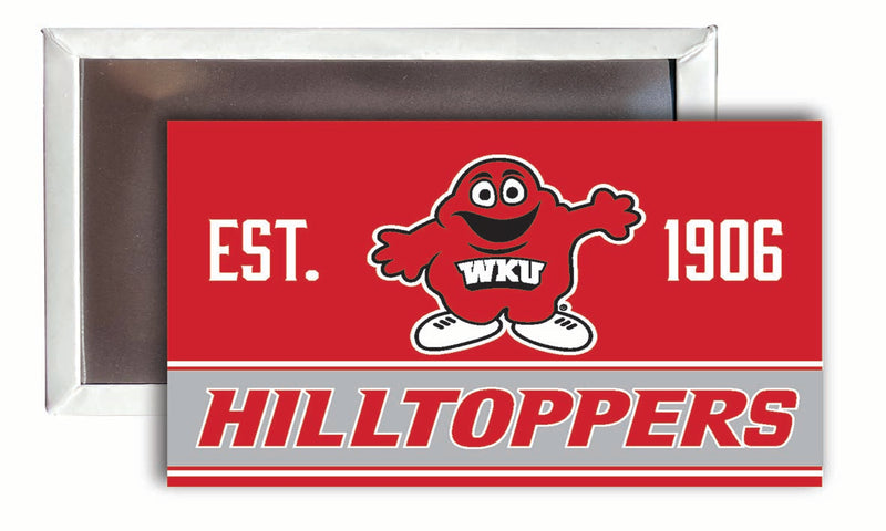 Western Kentucky Hilltoppers  2x3-Inch NCAA Vibrant Collegiate Fridge Magnet - Multi-Surface Team Pride Accessory Single Unit