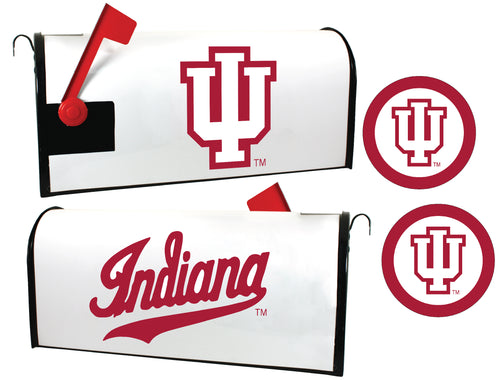 Indiana Hoosiers NCAA Officially Licensed Mailbox Cover & Sticker Set