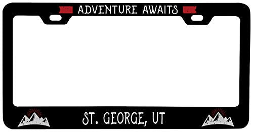 R and R Imports St. George Utah Vanity Metal License Plate Frame