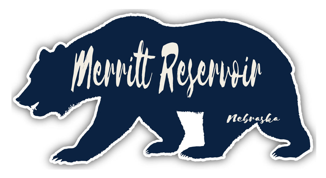 Merritt Reservoir Nebraska Souvenir Decorative Stickers (Choose theme and size)