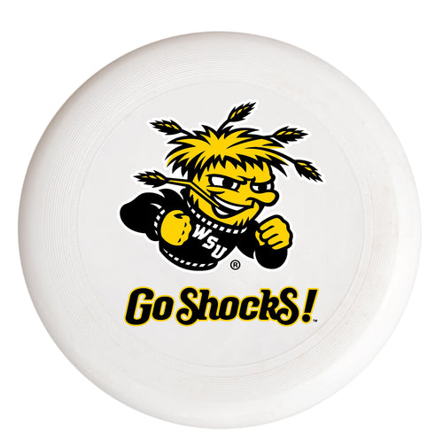 Wichita State Shockers NCAA Licensed Flying Disc - Premium PVC, 10.75” Diameter, Perfect for Fans & Players of All Levels