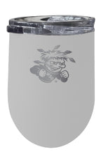 Load image into Gallery viewer, Wichita State Shockers 12 oz Etched Insulated Wine Stainless Steel Tumbler - Choose Your Color
