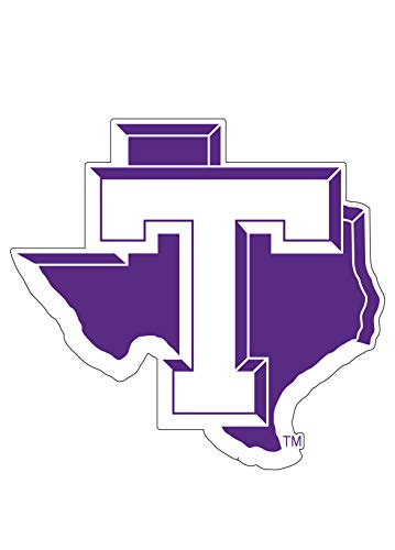 Tarleton State University 4-Inch State Shape NCAA Vinyl Decal Sticker for Fans, Students, and Alumni