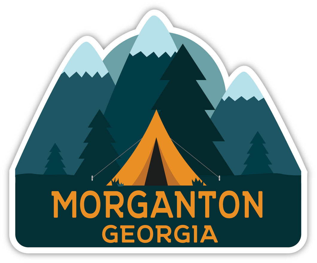 Morganton Georgia Souvenir Decorative Stickers (Choose theme and size)