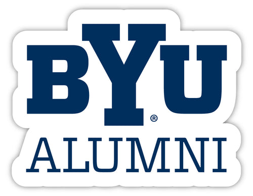 Brigham Young Cougars 4-Inch Alumni NCAA Vinyl Sticker - Durable School Spirit Decal