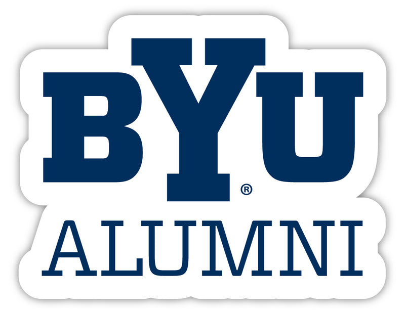 Brigham Young Cougars 4-Inch Alumni NCAA Vinyl Sticker - Durable School Spirit Decal