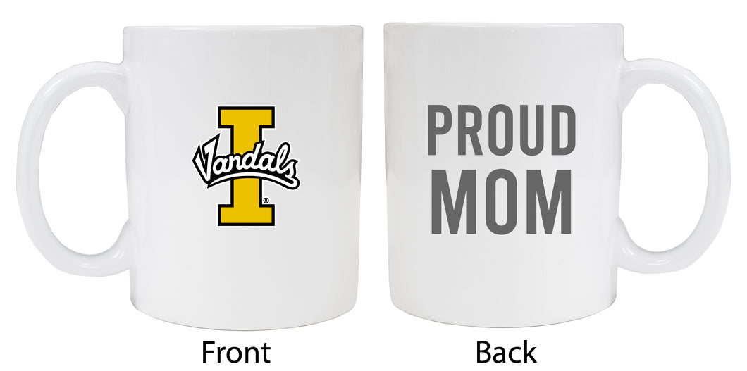 Idaho Vandals Proud Mom Ceramic Coffee Mug - White (2 Pack)