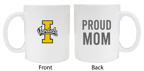 Idaho Vandals Proud Mom Ceramic Coffee Mug - White