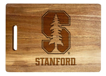 Load image into Gallery viewer, Stanford University Classic Acacia Wood Cutting Board - Small Corner Logo
