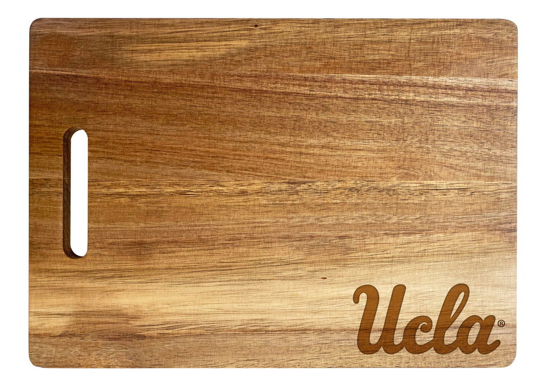 UCLA Bruins Classic Acacia Wood Cutting Board - Small Corner Logo