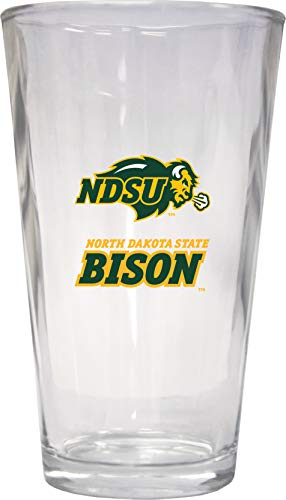 NCAA North Dakota State Bison Officially Licensed Logo Pint Glass – Classic Collegiate Beer Glassware