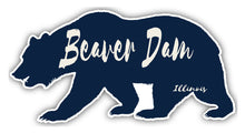Load image into Gallery viewer, Beaver Dam Illinois Souvenir Decorative Stickers (Choose theme and size)
