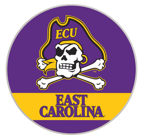 East Carolina Pirates Officially Licensed Paper Coasters (4-Pack) - Vibrant, Furniture-Safe Design