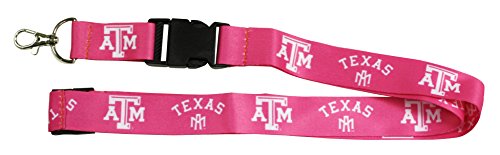 Ultimate Sports Fan Lanyard -  Texas A&M Aggies Spirit, Durable Polyester, Quick-Release Buckle & Heavy-Duty Clasp