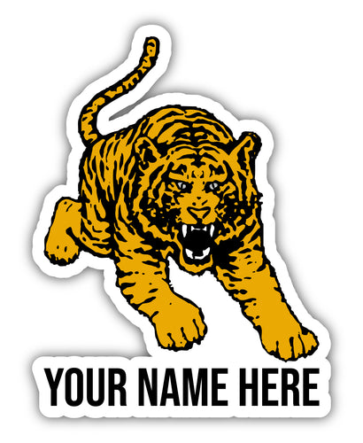 Tuskegee University 9x14-Inch Mascot Logo NCAA Custom Name Vinyl Sticker - Personalize with Name