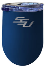 Load image into Gallery viewer, Savannah State University 12 oz Etched Insulated Wine Stainless Steel Tumbler - Choose Your Color
