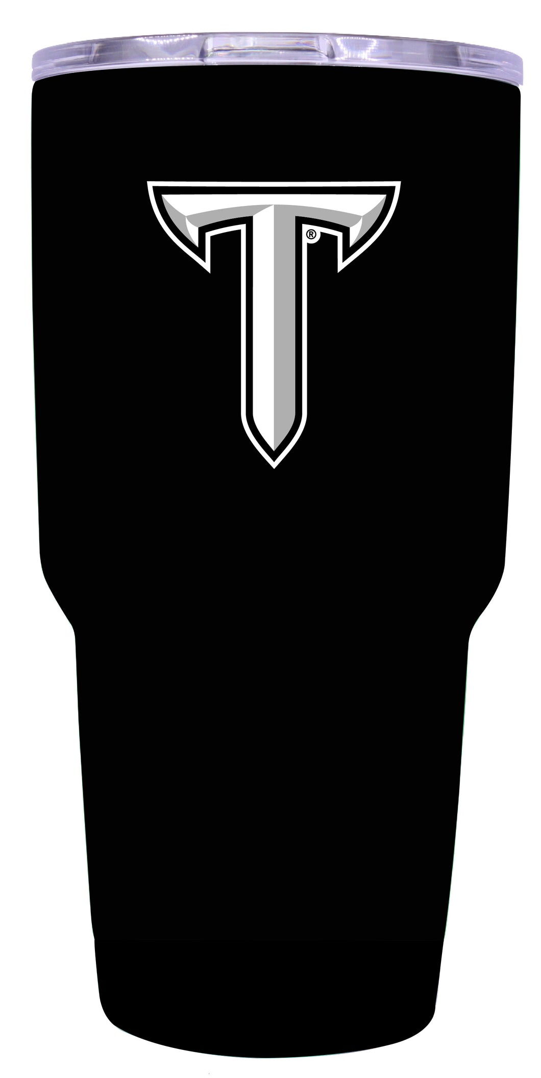 Troy University Mascot Logo Tumbler - 24oz Color-Choice Insulated Stainless Steel Mug