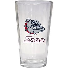 Load image into Gallery viewer, NCAA Gonzaga Bulldogs Officially Licensed Logo Pint Glass – Classic Collegiate Beer Glassware
