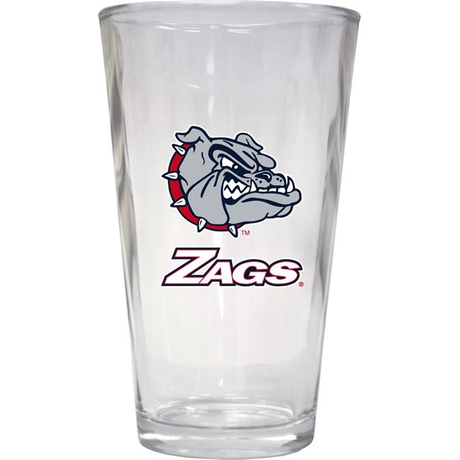 NCAA Gonzaga Bulldogs Officially Licensed Logo Pint Glass – Classic Collegiate Beer Glassware