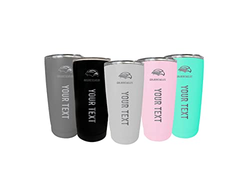 Custom Southern Mississippi Golden Eagles 16 oz Etched Insulated Stainless Steel Tumbler with Engraved Name Choice of Color