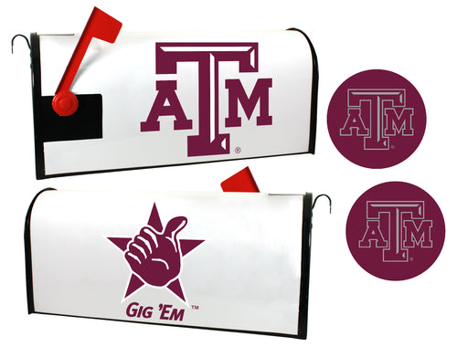 Texas A&M Aggies NCAA Officially Licensed Mailbox Cover & Sticker Set