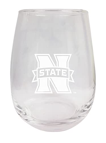 Northwestern Oklahoma State University NCAA 15 oz Laser-Engraved Stemless Wine Glass - Perfect for Alumni & Fans
