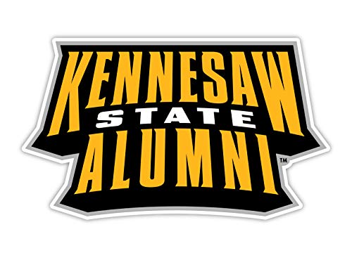 Kennesaw State University 4-Inch Alumni 4-Pack NCAA Vinyl Sticker - Durable School Spirit Decal
