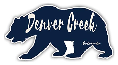 Denver Creek Colorado Souvenir 4 Inch Vinyl Decal Sticker