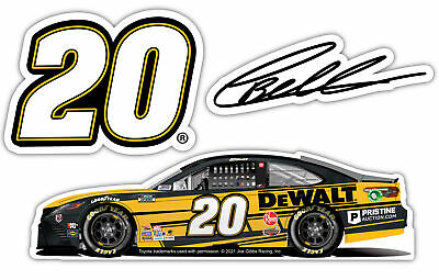 Christopher Bell NASCAR #20 3 Pack Laser Cut Decal