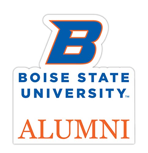 Boise State Broncos 4-Inch Alumni 4-Pack NCAA Vinyl Sticker - Durable School Spirit Decal