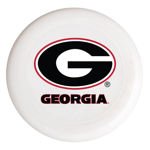 Georgia Bulldogs NCAA Licensed Flying Disc - Premium PVC, 10.75” Diameter, Perfect for Fans & Players of All Levels