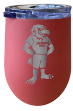 Load image into Gallery viewer, Southern Mississippi Golden Eagles 12 oz Etched Insulated Wine Stainless Steel Tumbler - Choose Your Color
