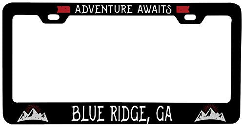 R and R Imports Blue Ridge Georgia Vanity Metal License Plate Frame
