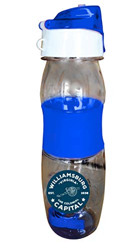 Williamsburg Virginia Historic Town Souvenir Water Bottle with Arm Band