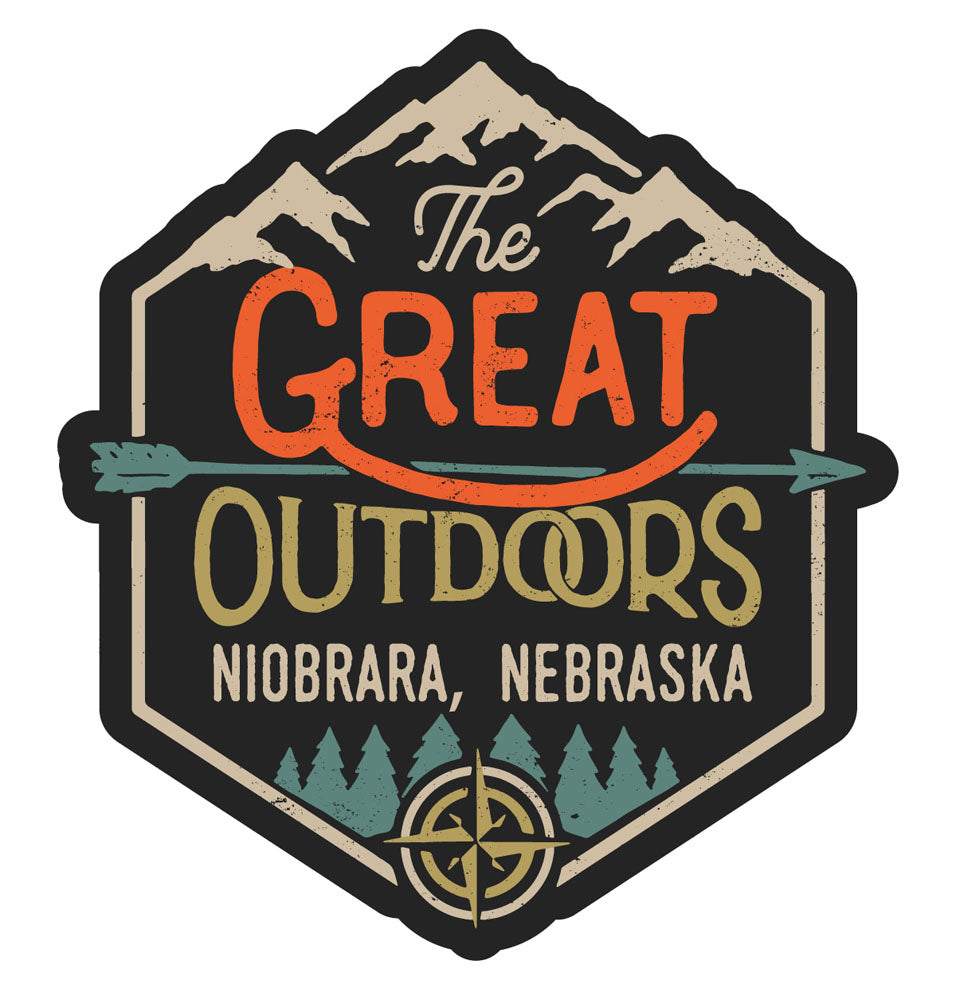 Niobrara Nebraska Souvenir Decorative Stickers (Choose theme and size)