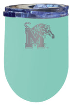 Load image into Gallery viewer, Memphis Tigers 12 oz Etched Insulated Wine Stainless Steel Tumbler - Choose Your Color
