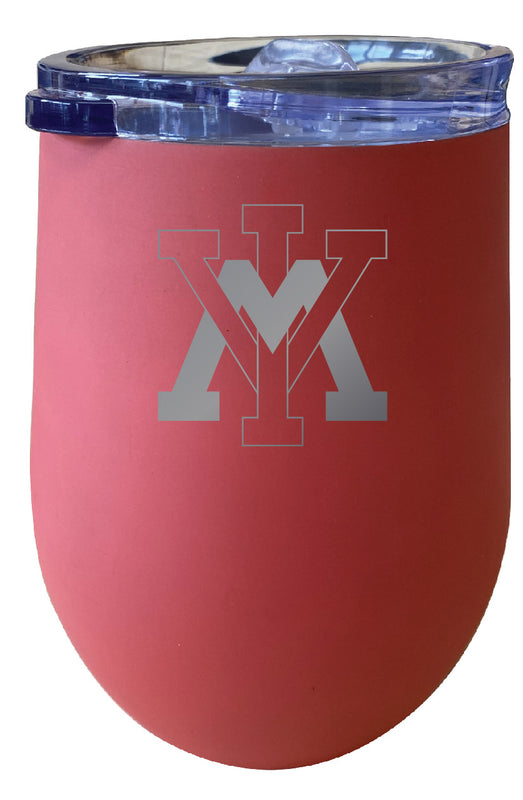 VMI Keydets NCAA Laser-Etched Wine Tumbler - 12oz  Stainless Steel Insulated Cup