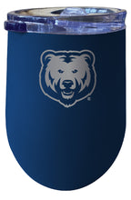 Load image into Gallery viewer, Northern Colorado Bears 12 oz Etched Insulated Wine Stainless Steel Tumbler - Choose Your Color
