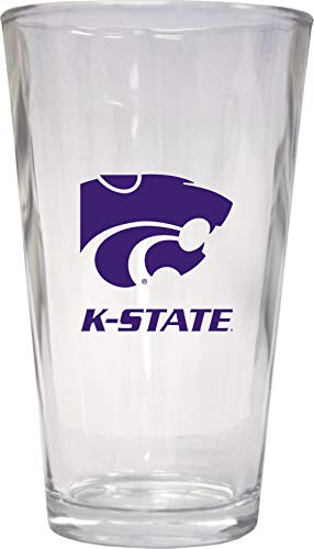 NCAA Kansas State Wildcats Officially Licensed Logo Pint Glass – Classic Collegiate Beer Glassware